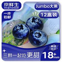 京鮮生 云南藍(lán)莓 12盒18mm+裝 125g/盒