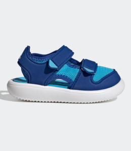 adidas 阿迪達斯 網(wǎng)面透氣耐磨舒適男小童包頭涼鞋 
