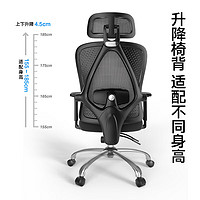 永藝 撐腰椅M60人體工學(xué)椅電