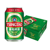 青島啤酒 TSINGTAO 到手共44罐！經(jīng)典11度330mL*20罐 贈(zèng)福喜500ml*4罐