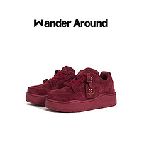 WANDER AROUND 漫行 女士休閑板鞋 WAB092409AKH
