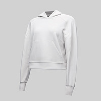 lululemon 丨Softstreme? 女士連帽衫 LW3HMVS 骨白 M /8