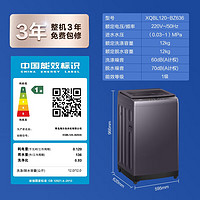 Leader 海爾智家出品 XQBL120-BZ636 波輪洗衣機全自動 12公斤懶人洗衣機