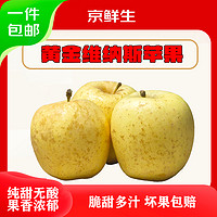 京鮮生 山東煙臺黃金維納斯蘋果 凈重4.5斤 單果140g起 源頭直發(fā) 凈重4.5斤 單果140g+