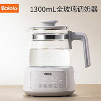 波咯咯 全玻璃恒溫電熱水壺