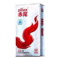 赤尾 zioxx 鉑金系列 玻尿酸無儲安全套 12只