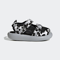 adidas 阿迪達(dá)斯 網(wǎng)面透氣耐磨輕便舒適男小童包頭涼鞋魔術(shù)貼涼鞋夏季鞋子