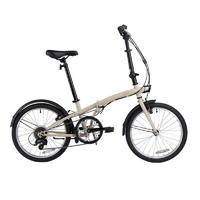 迪卡儂 DECATHLON 折疊車(chē)T120成人通勤自行車(chē)6級(jí)變速20寸 6期免息