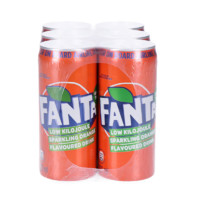 Fanta 芬達(dá) 南非進(jìn)口橙味汽水碳酸飲料300ml*24罐