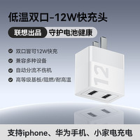 thinkplus 雙口快充充電器12w