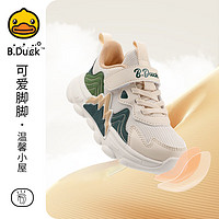 小黃鴨 兒童網(wǎng)面透氣跑步鞋