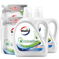 威露士 La有氧洗洗衣液 3L+2.25L+2L*2袋 松木