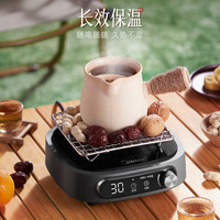 美的 電陶爐電磁爐 電池爐小型小功率宿舍燒水煮茶火鍋爐煮小米粥低輻射圍爐煮茶 HW10W1-002S