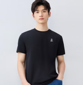 Giordano 佐丹奴 男款100%純棉刺繡T恤（多款任選）