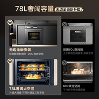 美的 超級新品 78L 微蒸烤炸燉5合1體機 知味微波AI變頻 GC7