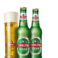青島啤酒 TSINGTAO 經(jīng)典11度 316mL 24瓶十贈送青島啤酒福禧500mL 4罐