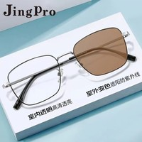 鏡邦 JingPro 1.56急速感光變色鏡片（變灰/變茶/變藍/變粉/變綠色）+超輕TR/合金鏡框多款可選