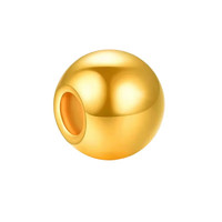福運(yùn)佳 足金999 黃金 轉(zhuǎn)運(yùn)珠