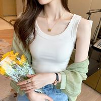 唐獅 女款無(wú)袖薄款內(nèi)搭背心