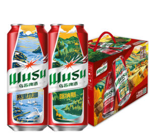 wusu 烏蘇啤酒 大紅烏蘇烈性啤酒 500ml*12罐