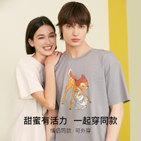 Ubras 迪士尼聯(lián)名云棉短袖家居服莫代爾春夏睡衣套裝居家服