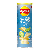 樂(lè)事 無(wú)限 薯片 青檸味 104g