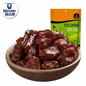 科爾沁 凹凸有型 風(fēng)干牛肉粒 200g*3件