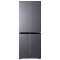 海爾 Haier 小紅花套系418升594mm專業(yè)超薄零嵌十字T型家用電冰箱一級能效BCD-418WGHTDB9S9U1