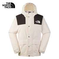 THE NORTH FACE 北面 防風(fēng)夾克男戶外防風(fēng)防潑水外套5JYN 沙丘白/QLI M