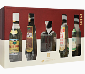 沱牌 舍得 沱牌舍得歲月歷程套裝 45%vol 濃香型白酒 99ml*5瓶