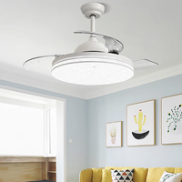雷士照明 Lighting 雷士照明 NVC Lighting 星辰系列 WY42-DC/36W/8048 LED風(fēng)扇吊燈 皓月白