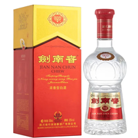 劍南春 52度水晶劍 濃香型白酒 52度 558mL 1瓶