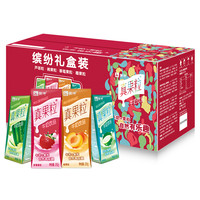 蒙牛 真果粒牛奶飲品 草莓+蘆薈+椰果+桃果粒 250g*24盒