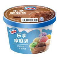 雀巢 樂享家庭裝桶裝 255g杯 冰淇淋 生鮮 冰激凌 巧克力味*1+贈5支