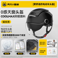 兩只小蜜蜂 TK47 3C認(rèn)證頭盔 0感天窗 耀夜黑
