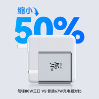 努比亞 紅魔60W 三口氮化鎵充電器 單頭