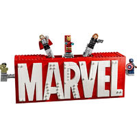 樂高 LEGO 漫威系列 76313 漫威標(biāo)識(shí)與小人仔