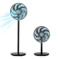 美的 七葉立式電風(fēng)扇家用遠(yuǎn)距電扇落地扇臥室輕音落地扇FSA30VDD