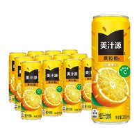 美汁源 Coca-Cola 可口可樂 美汁源果粒橙310ml*12罐