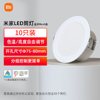 米家 MIJIA 智能控制嵌入式筒燈 10只裝