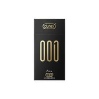 杜蕾斯 001系列 黑金安全套 6只裝