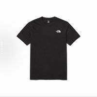 THE NORTH FACE 北面 字母純色戶外休閑短袖T恤 男款 NT7UQ47A