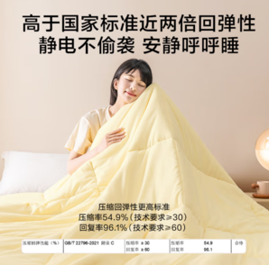 某東京造 親棉花被 100%新疆棉填充被芯被子春夏季 春被4.3斤 2x2.3米