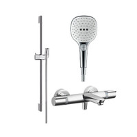 漢斯格雅 hansgrohe 26521407+15348007+27611007 恒溫下出水浴缸龍頭套裝