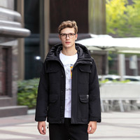 小米有品 MIKEBOY 咖啡碳派克棉服