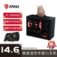 微星 i5 12400F+微星RTX4060TI組裝電腦主機(jī)臺(tái)式