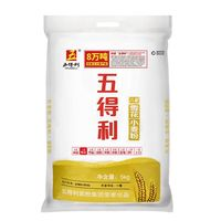 五得利 面粉 八星雪花麥芯小麥粉5kg家庭通用中筋粉