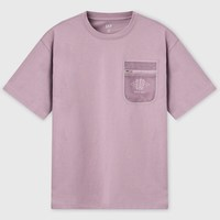 Gap 男士拼接logo純棉短袖T恤 637571