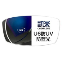凱米 1.74防藍光U6鏡片 2片（贈鈦材架）