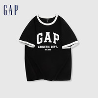 Gap 男女夏季純棉短袖T恤 885846